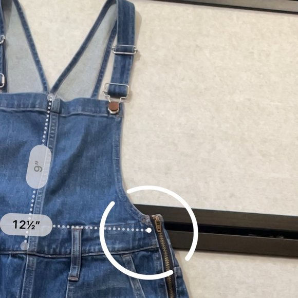 MADEWELL Stovepipe Overalls Cosman Jeans Skinny - Picture 6 of 12